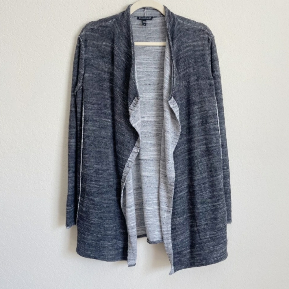 Eileen Fisher open cardigan